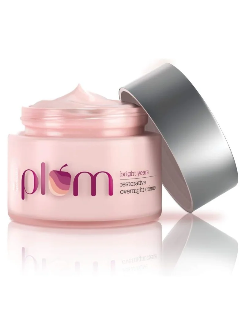 Plum Bright Years Age Specialist Overnight Cream for Normal & Dry Skin, 50ml