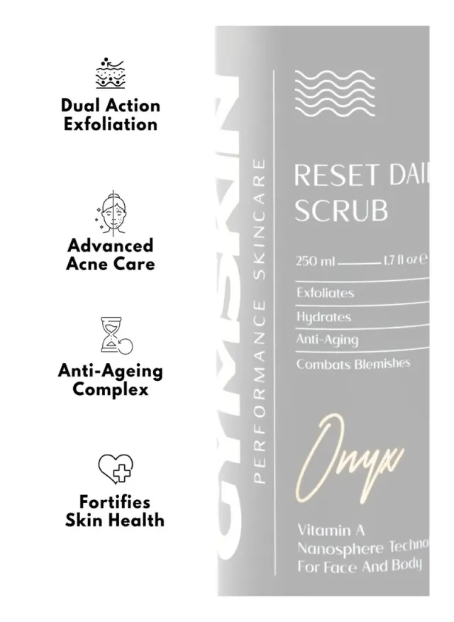 Daily Face Scrub with Salicylic Acid, 250ml, Citrus Scent, Acne Treatment – image 2