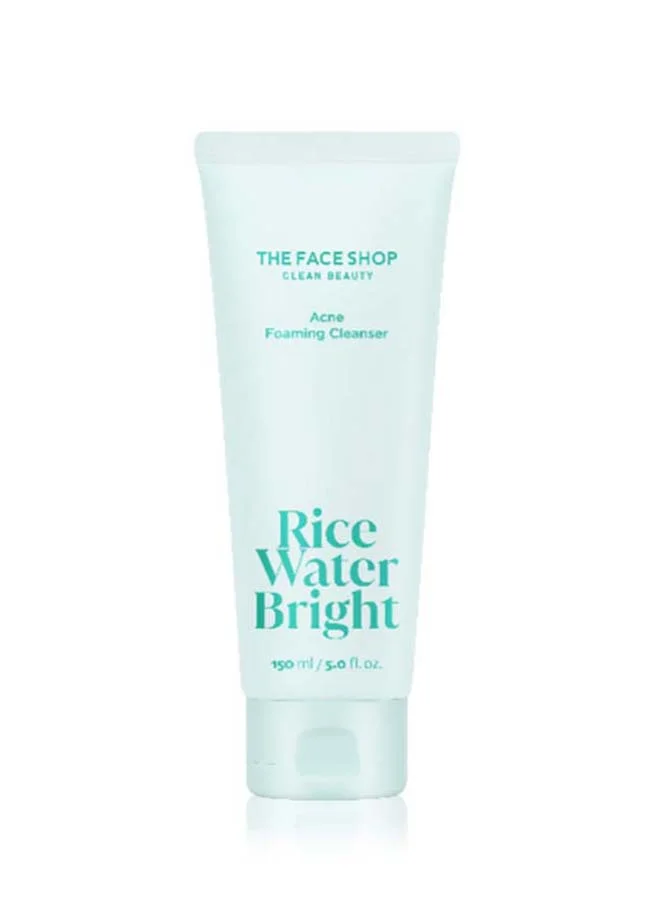 The Face Shop Rice Water Bright Acne Foaming Cleanser