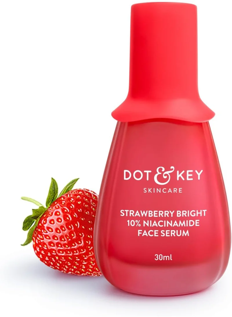 Dot & Key 10% Niacinamide + Strawberry Face Serum Bright Pink