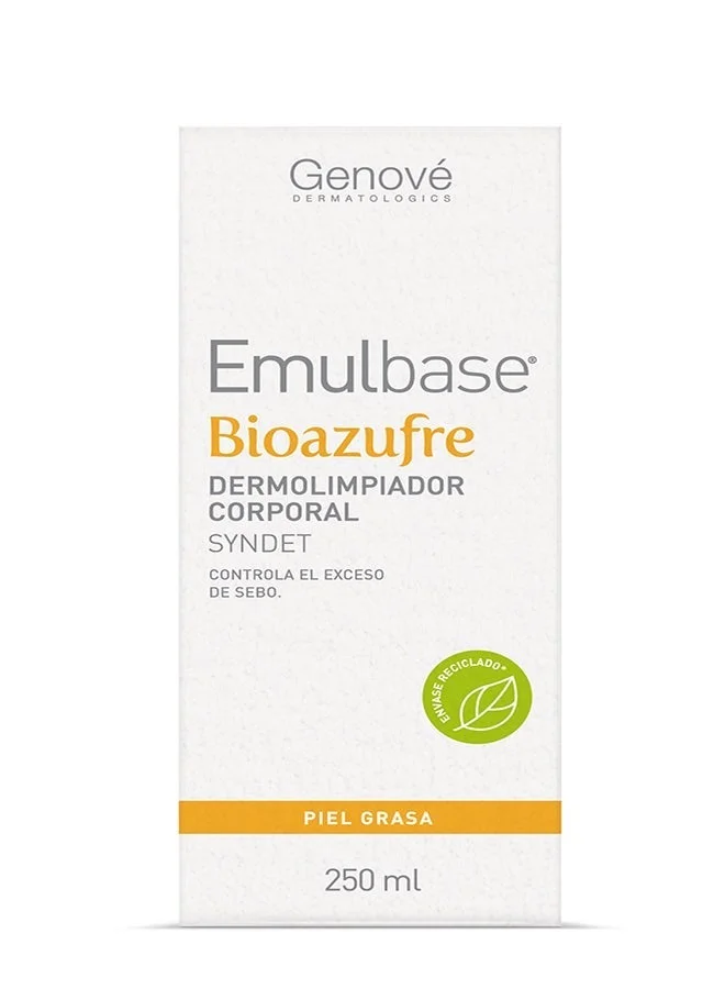 Genové Emulbase Bioazufre Sebum Control Body Cleanser, 250ml