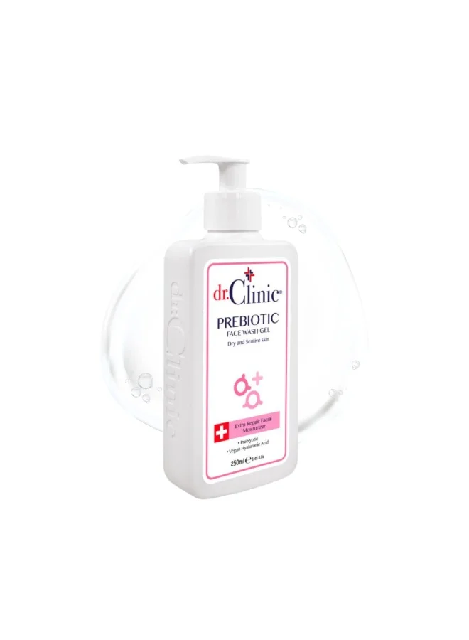 DR. CLINIC Prebiotic Hydrating Face Wash Gel for Dry Sensitive Skin