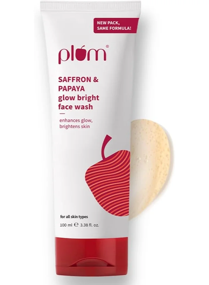 Plum Simply Bright 2% Niacinamide Rice Water Brightening Face Wash 100ml