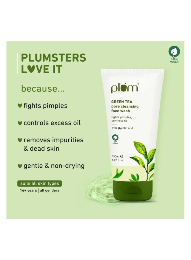 Plum Simply Bright 2% Niacinamide Rice Water Brightening Face Wash 100ml – image 4