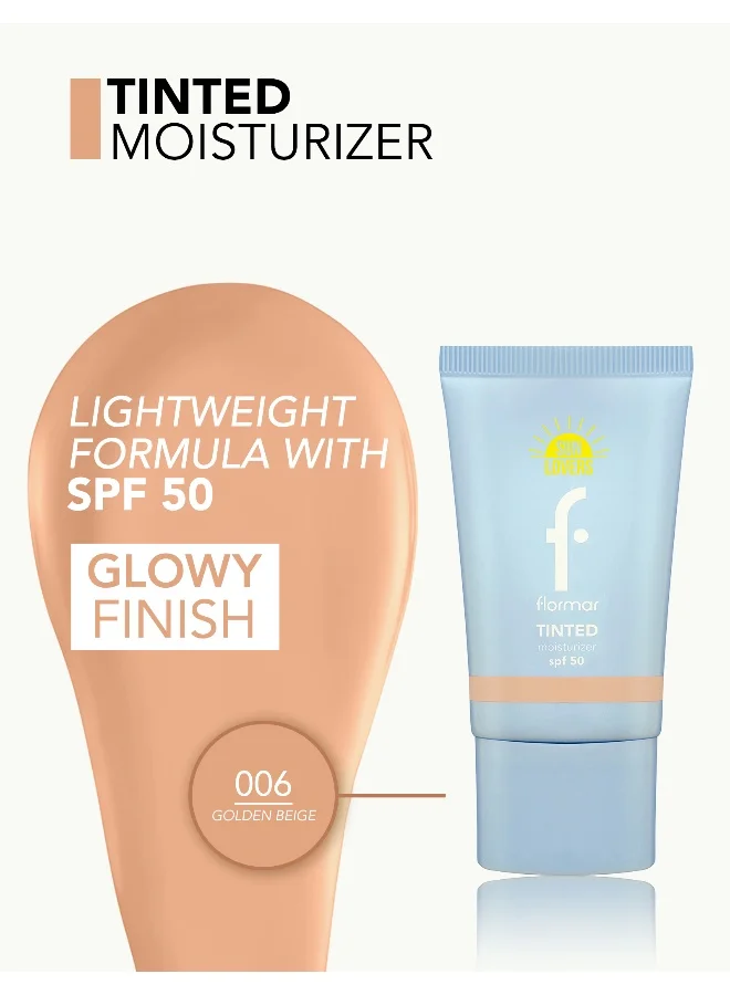 مرطب ملون بعامل حماية 50 - 002 بيج ناعم 002 Soft Beige