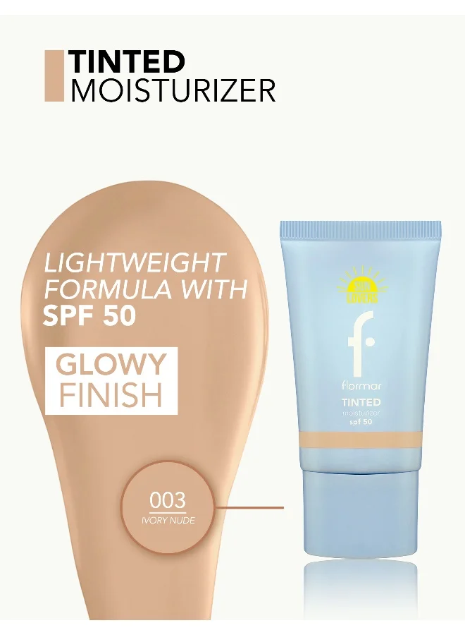 مرطب ملون بعامل حماية 50 - 002 بيج ناعم 002 Soft Beige