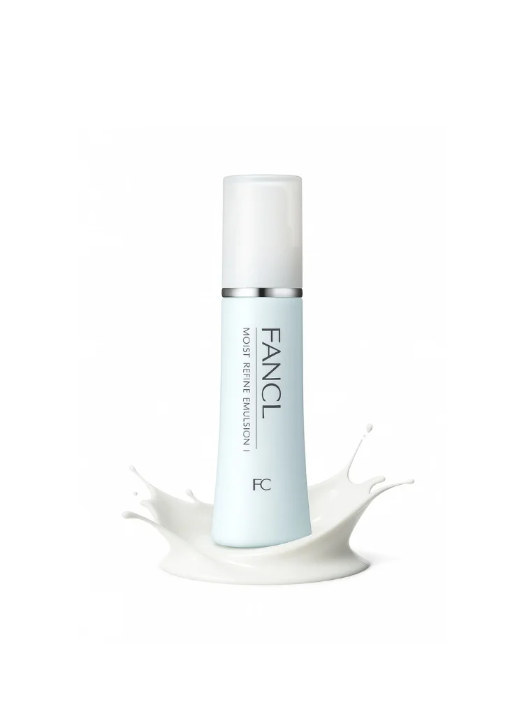 Moist Refine Emulsion 30ml Lightweight Face Moisturizer Normal Oily Skin Preservative-Free