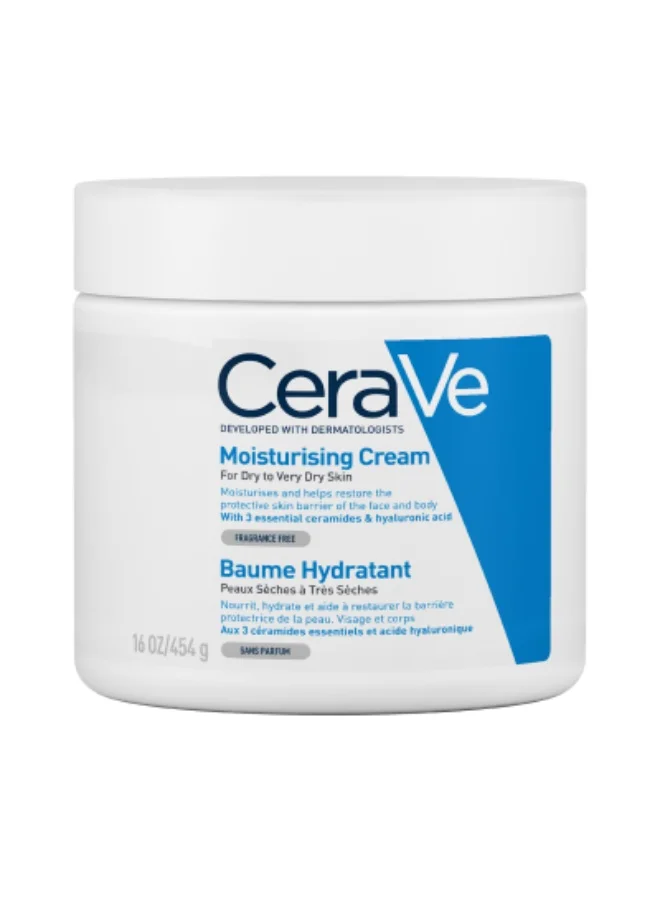 Cerave Moisturizing Cream Dry Skin Hyaluronic Acid 454G