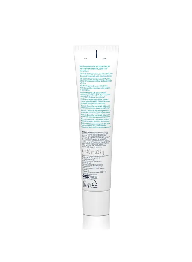 CeraVe Blemish Control Gel Moisturizer AHA BHA 40ML – image 2