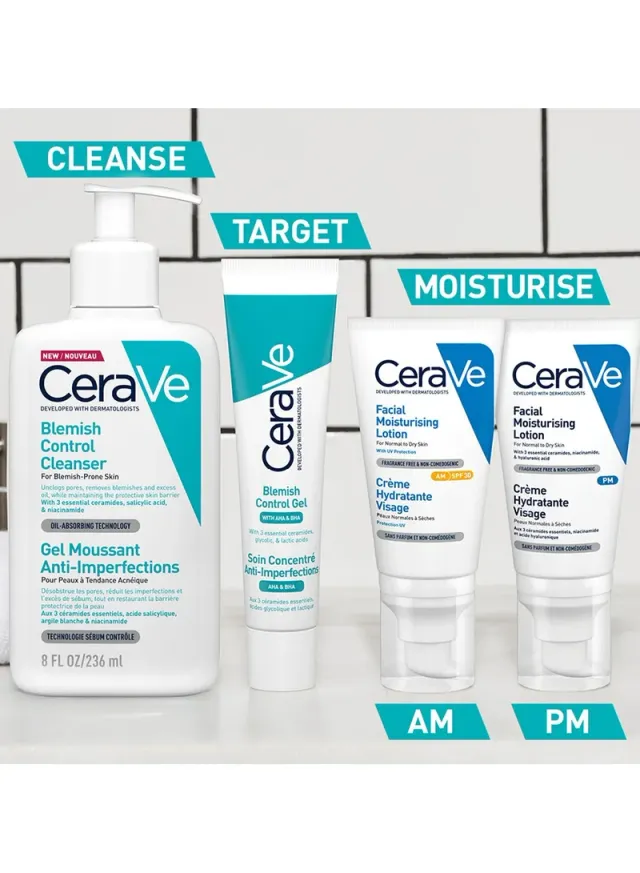 CeraVe Blemish Control Gel Moisturizer AHA BHA 40ML – image 7