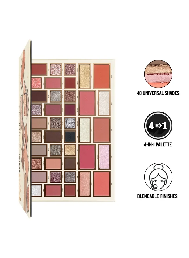 Character Pro Vista 40-Color Eyeshadow Palette