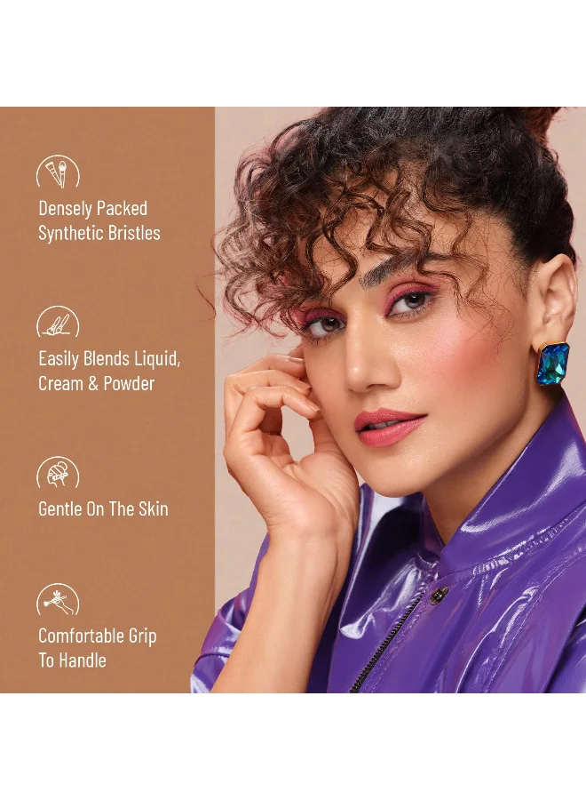 مجموعة فرش مكياج Swiss Beauty شفافة 12 قطعة
