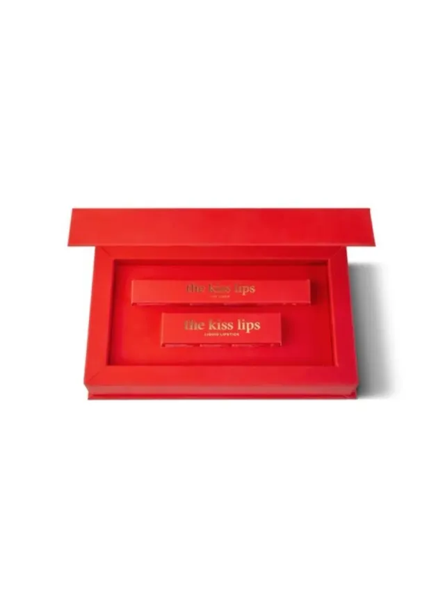 Lipstick and Lip Gloss Set - Nude Coral - PAESE – image 5