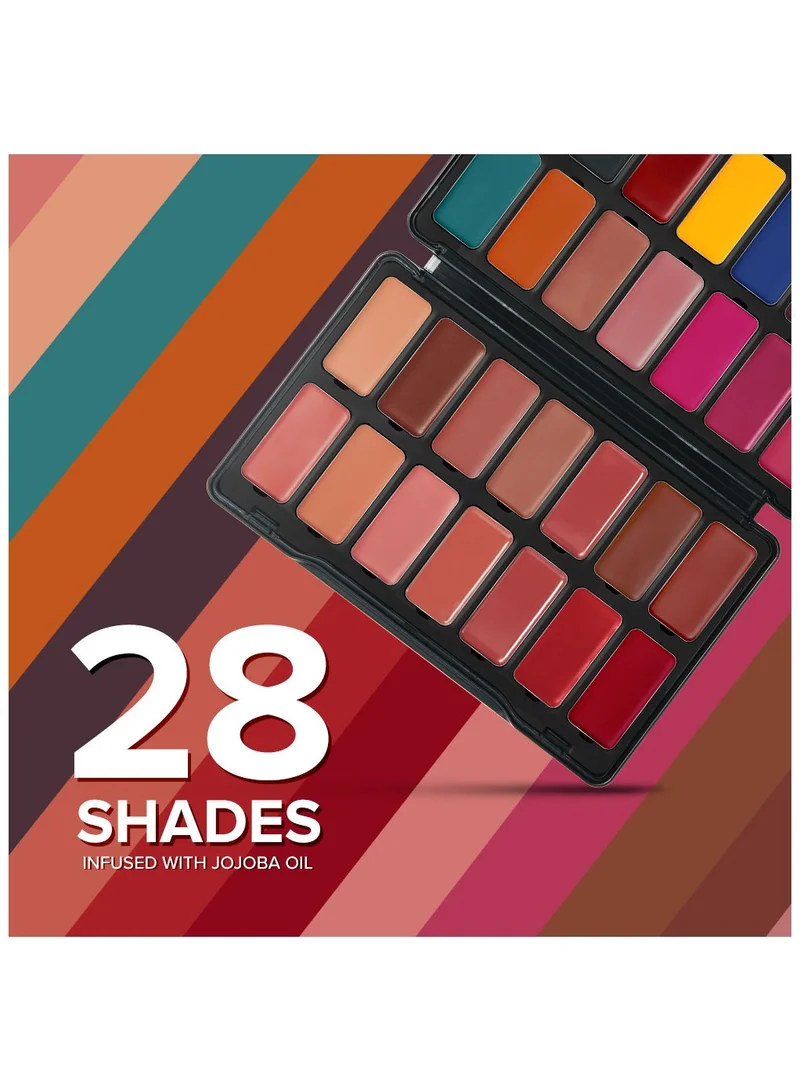 باليت شفاه 28 لون
