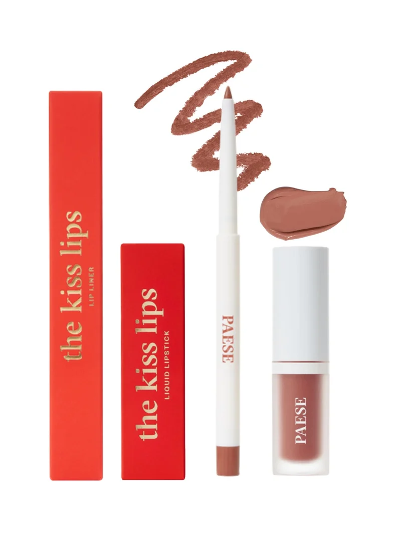 PAESE The Kiss Lip Set NUDE BEIGE