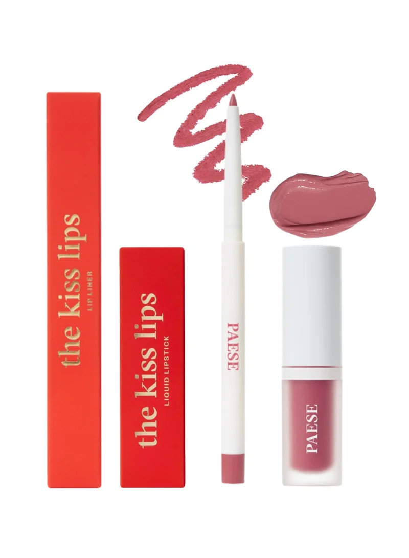 PAESE Kiss Lips Set Lovely Pink