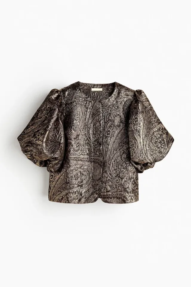 Balloon Sleeve Blouse – image 4