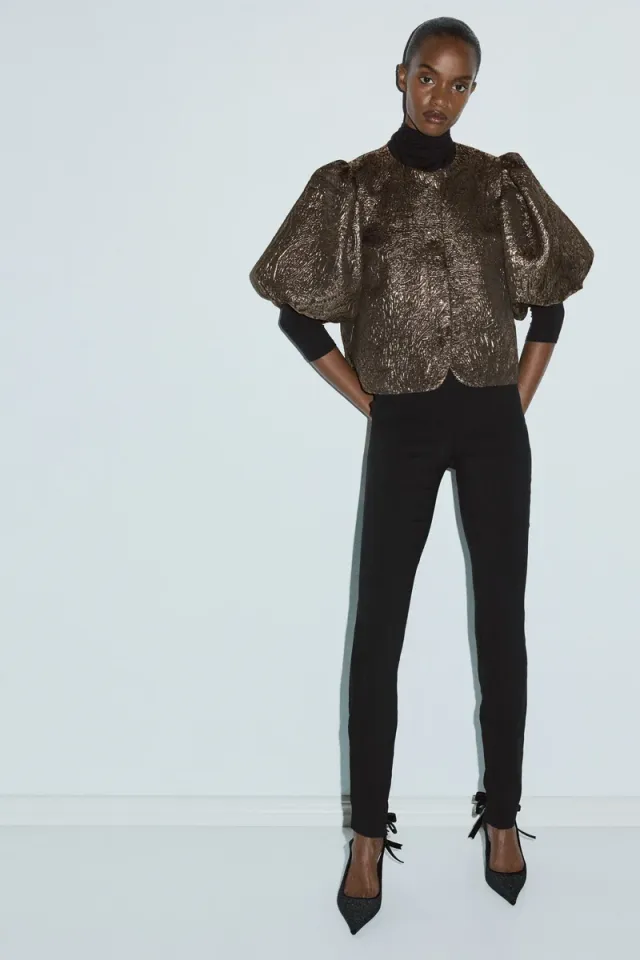 Balloon Sleeve Blouse – image 6