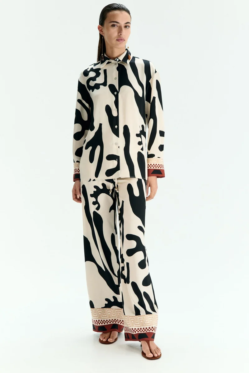 Printed Twill Shirt
