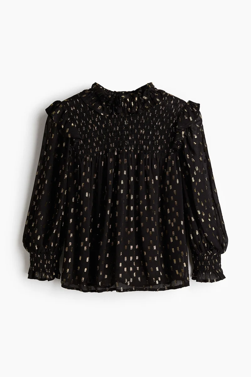 Jacquard Blouse