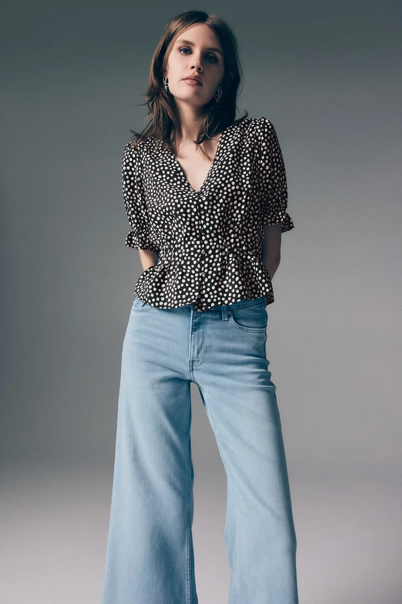 Peplum Blouse