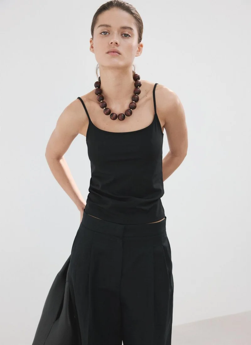 Fitted Crop Top