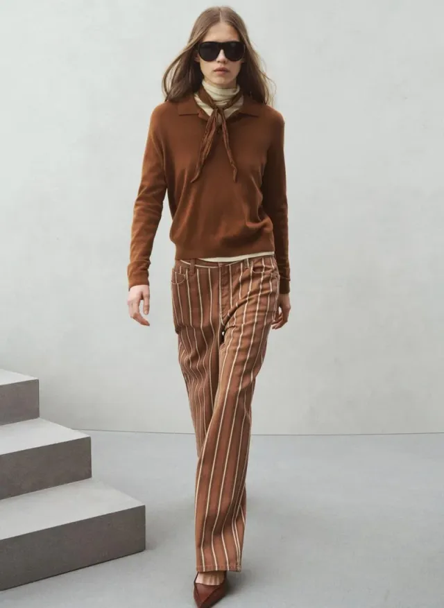 Straight Striped Jeans – image 4