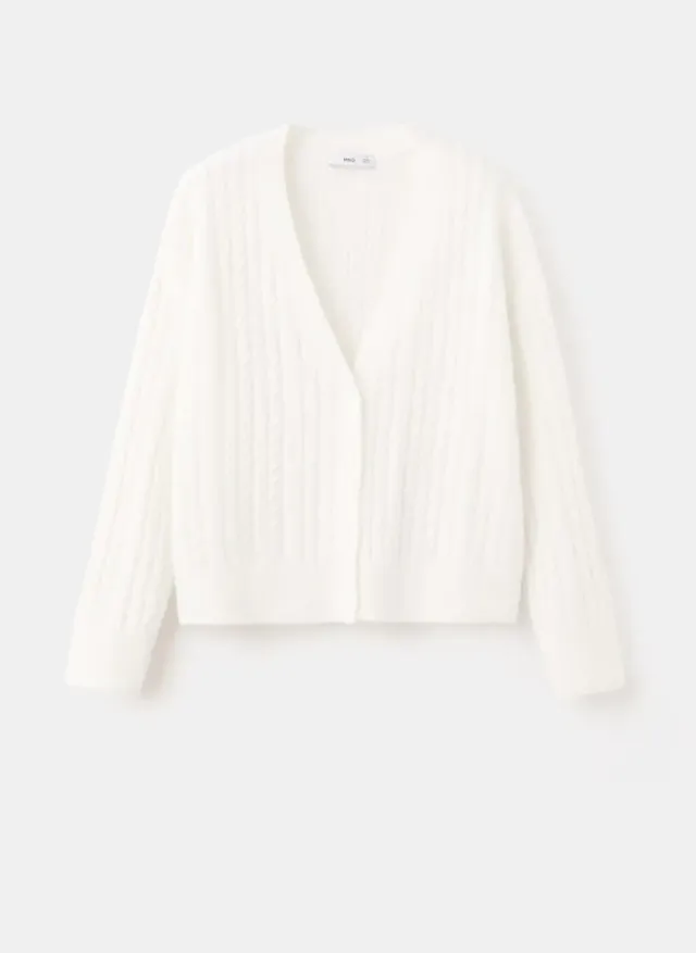 Knitted Braided Cardigan – image 5