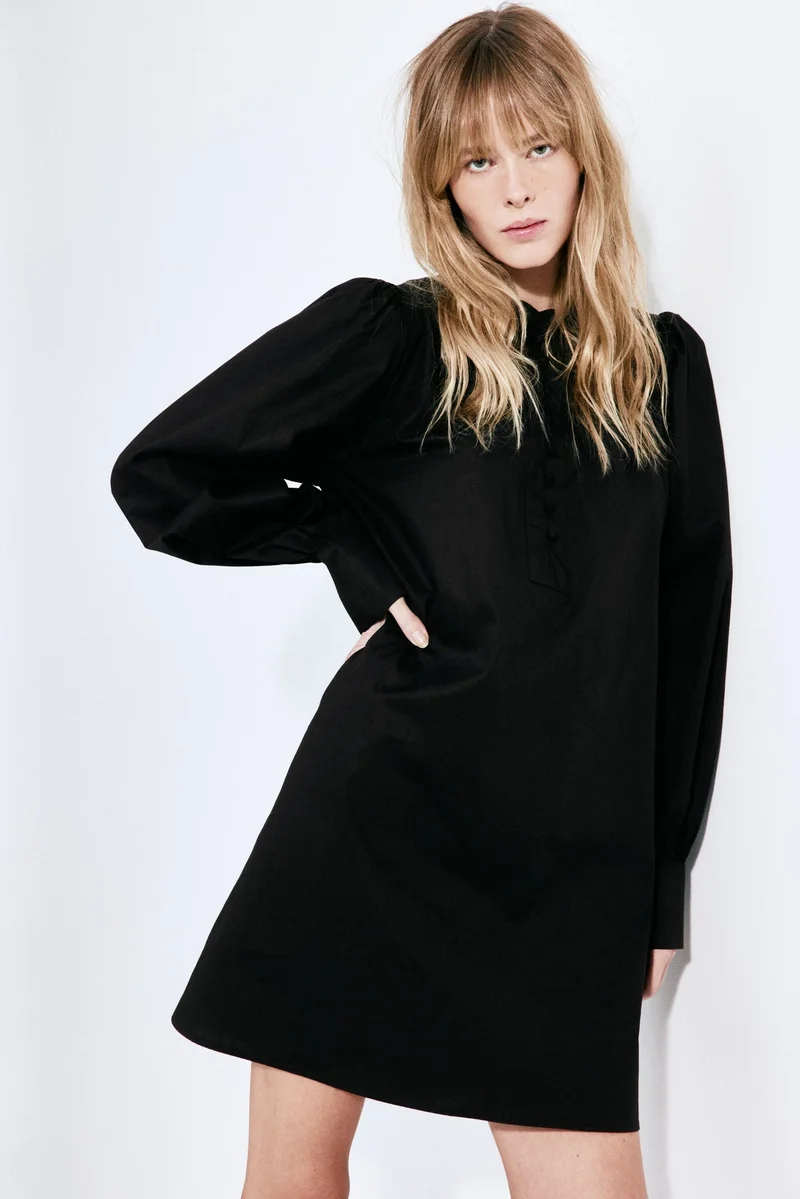 A-line Cotton Dress