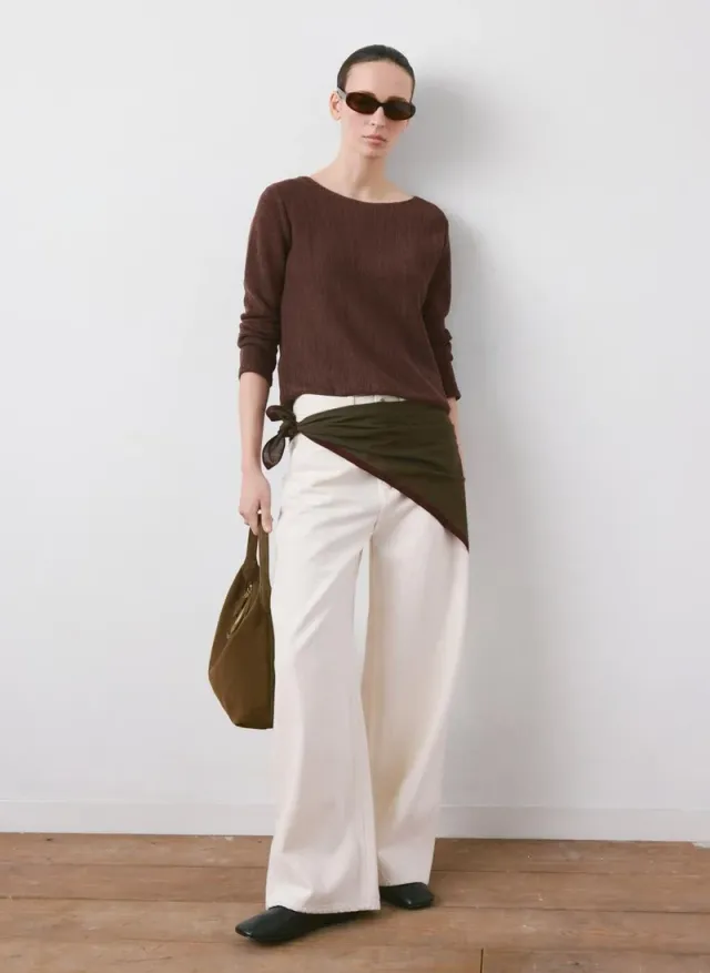 Open-knit Long Sleeve Jumper – image 5