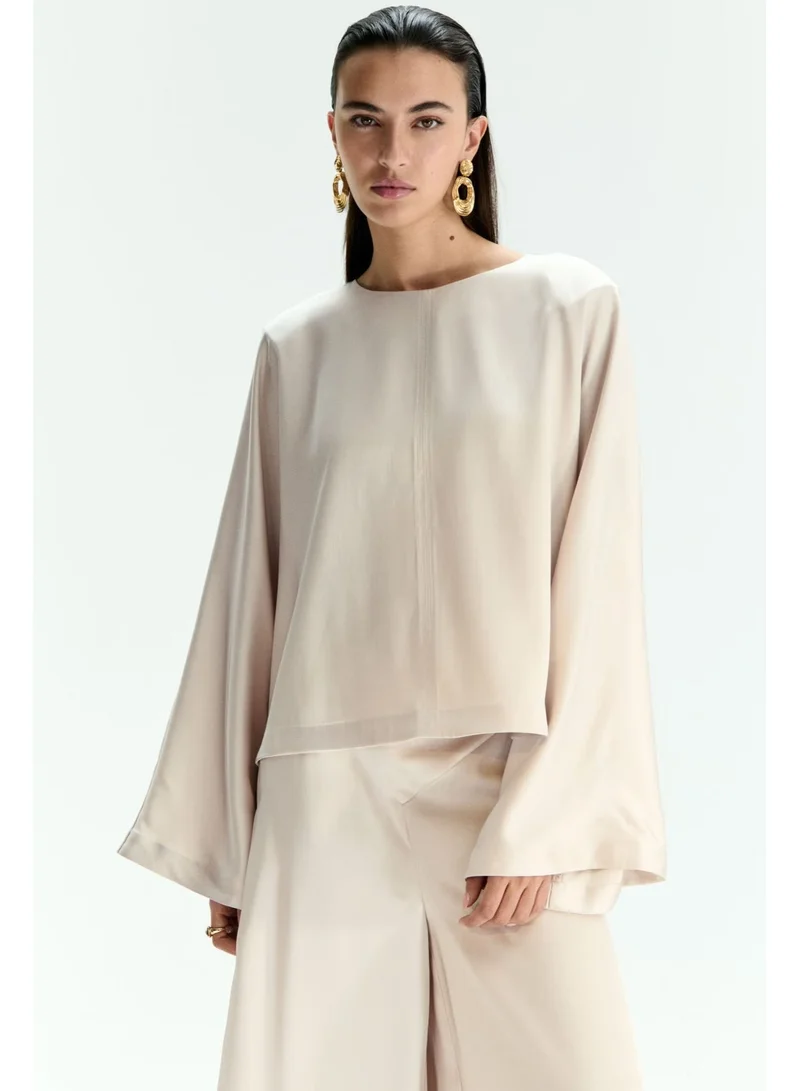 Shoulder Pad Blouse