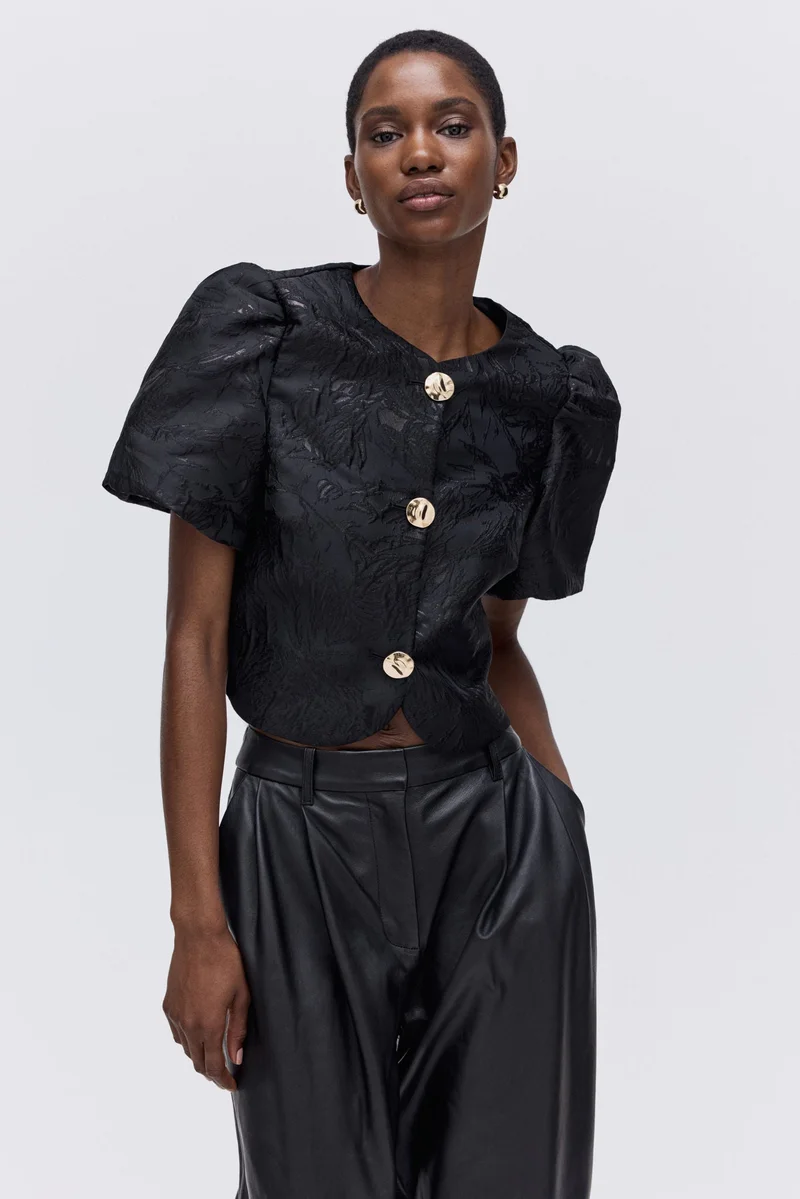 Puff Sleeve Blouse