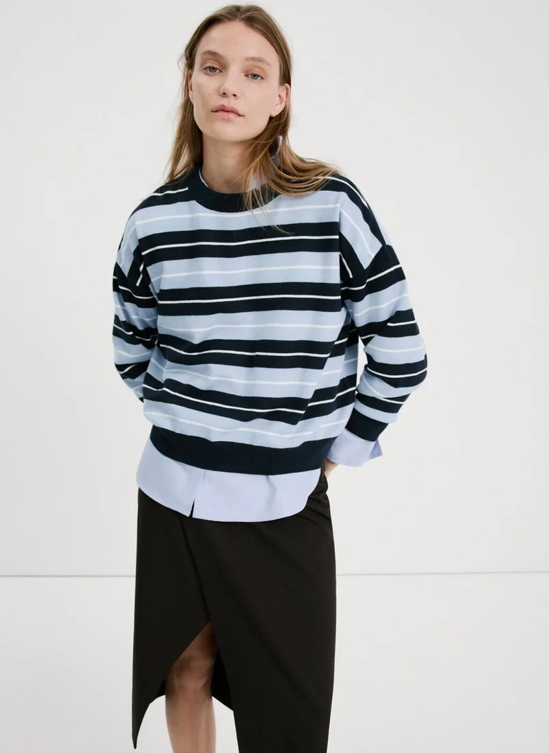 Knit Striped Sweater