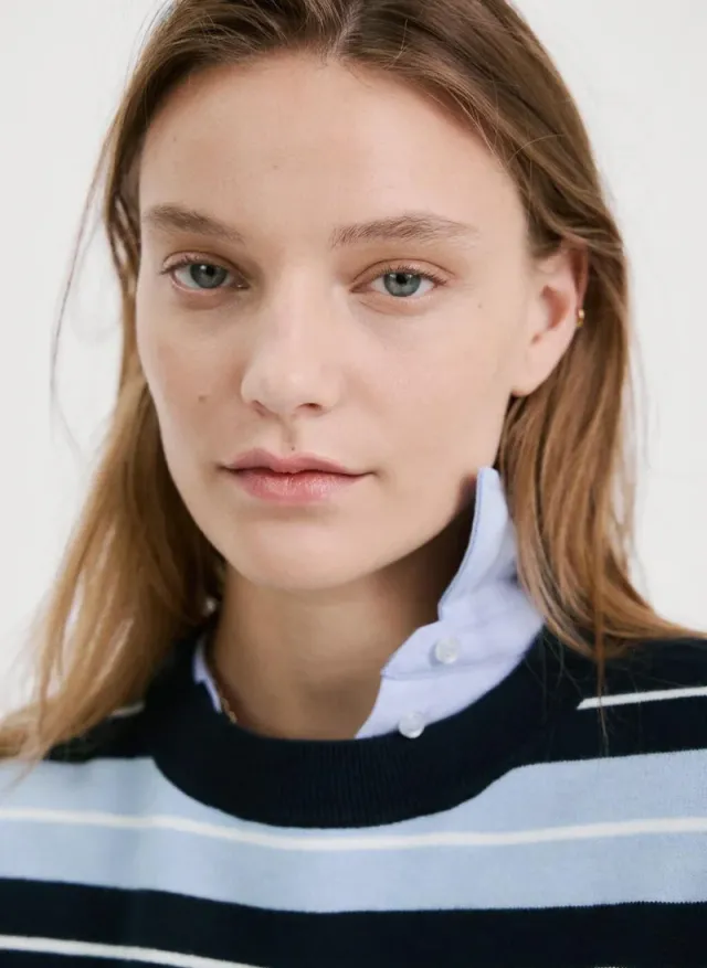 Knit Striped Sweater – image 5