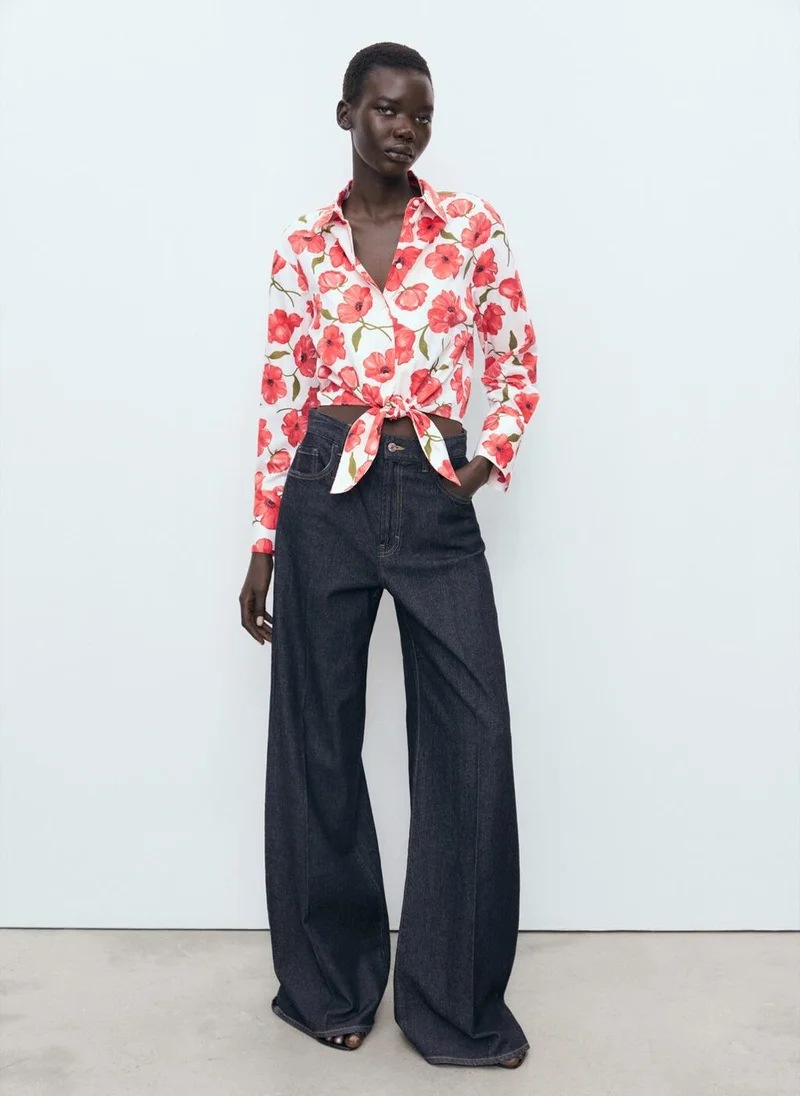 Floral Poplin Shirt