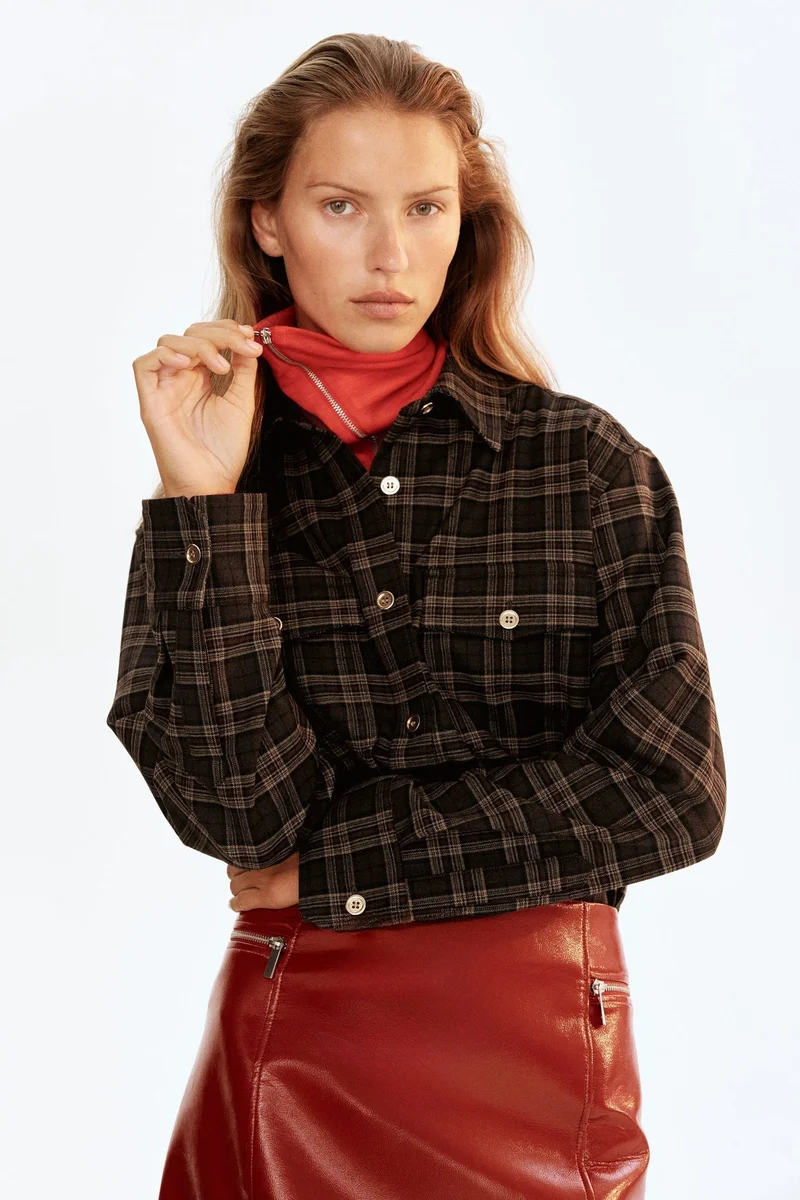 Oversized Flannel Shirt