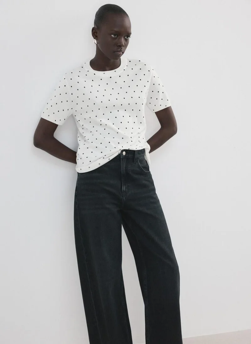 Polka-dot sweater