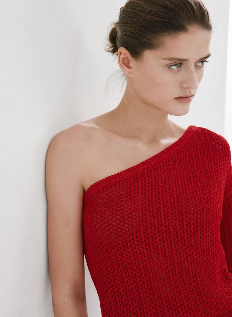 Knit Asymmetric Sweater