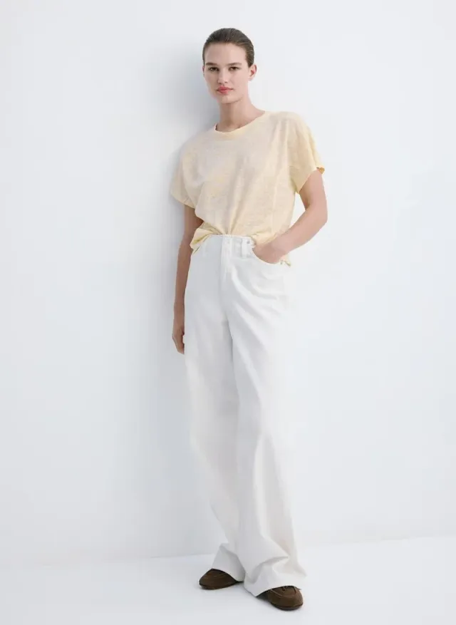 Linen Short-Sleeve T-Shirt – image 4