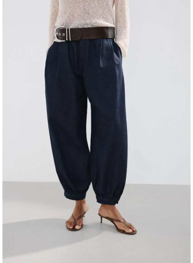 Baggy Mid-Rise Jeans
