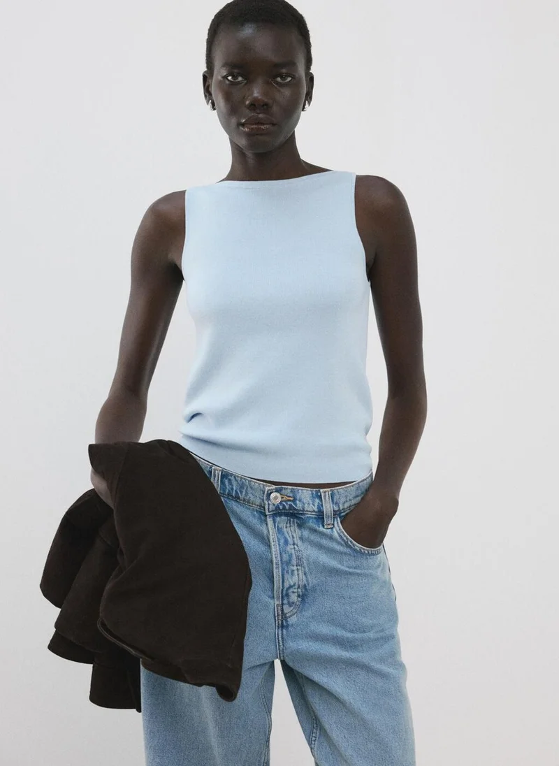Fine-Knit Top