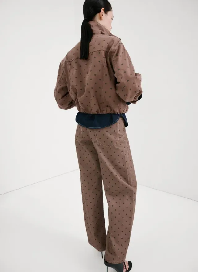 Polka Dot Balloon Jeans – image 2