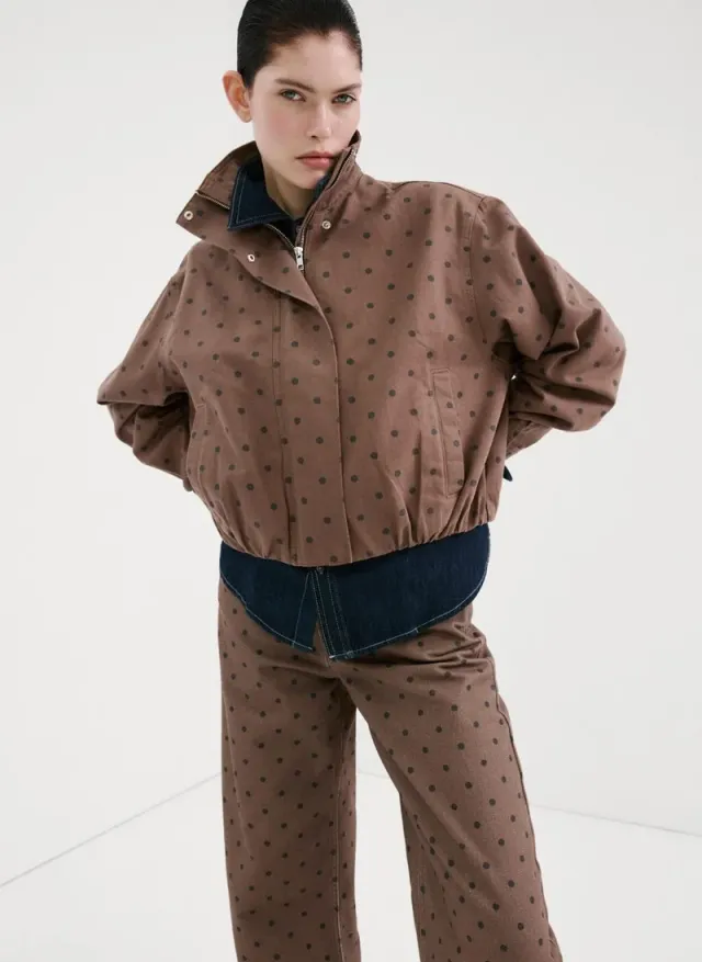 Polka Dot Balloon Jeans – image 3