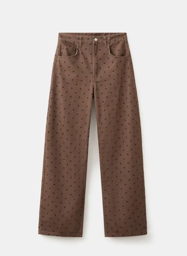 Polka Dot Balloon Jeans – image 5