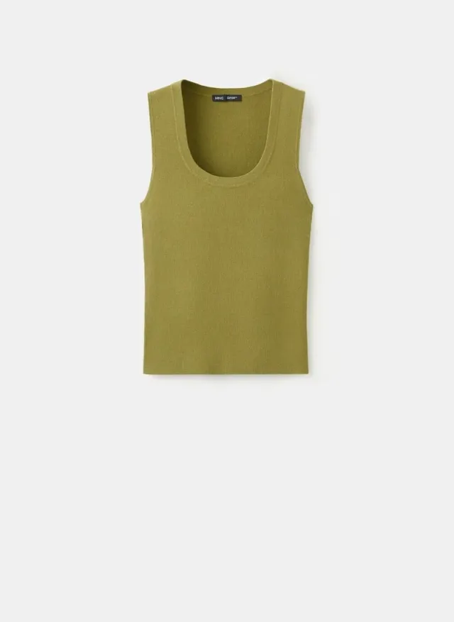 Round-Neck Knitted Top – image 5