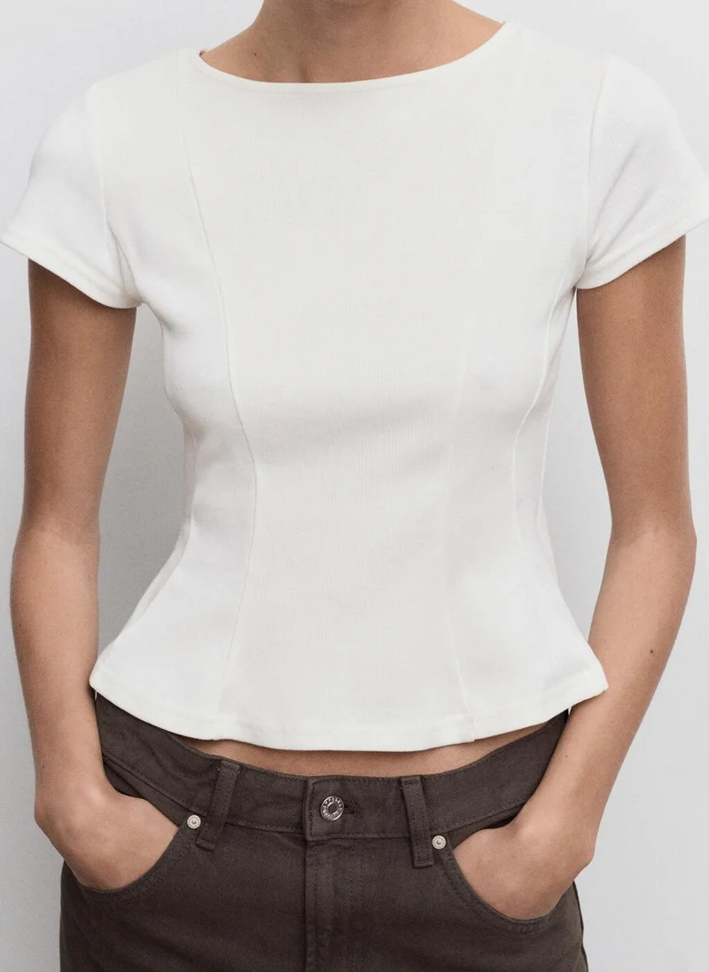 Cotton A-line Tee