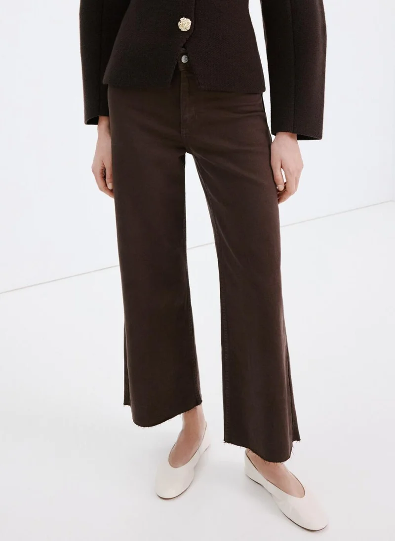 Catherin High-Rise Culotte Jeans