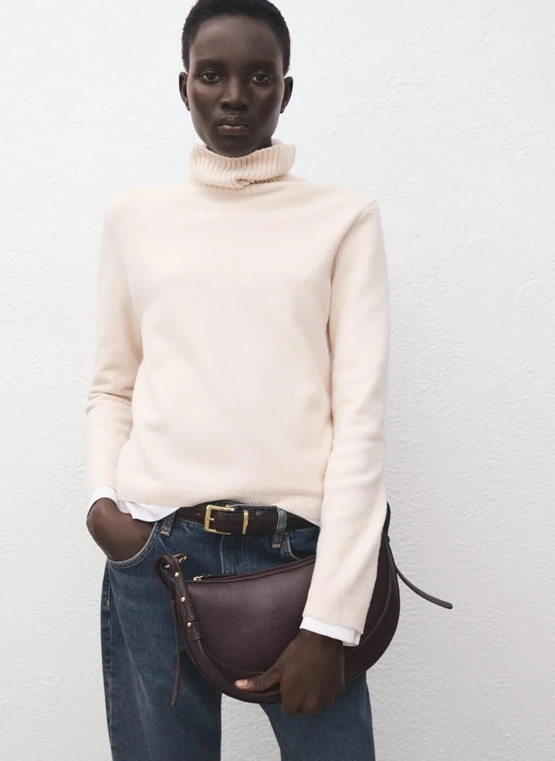 Turtleneck Knit Sweater