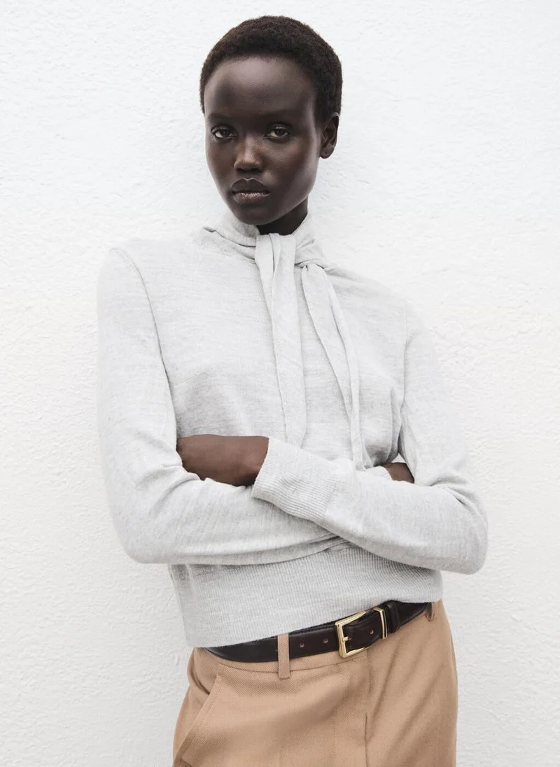 Turtleneck Knot Sweater