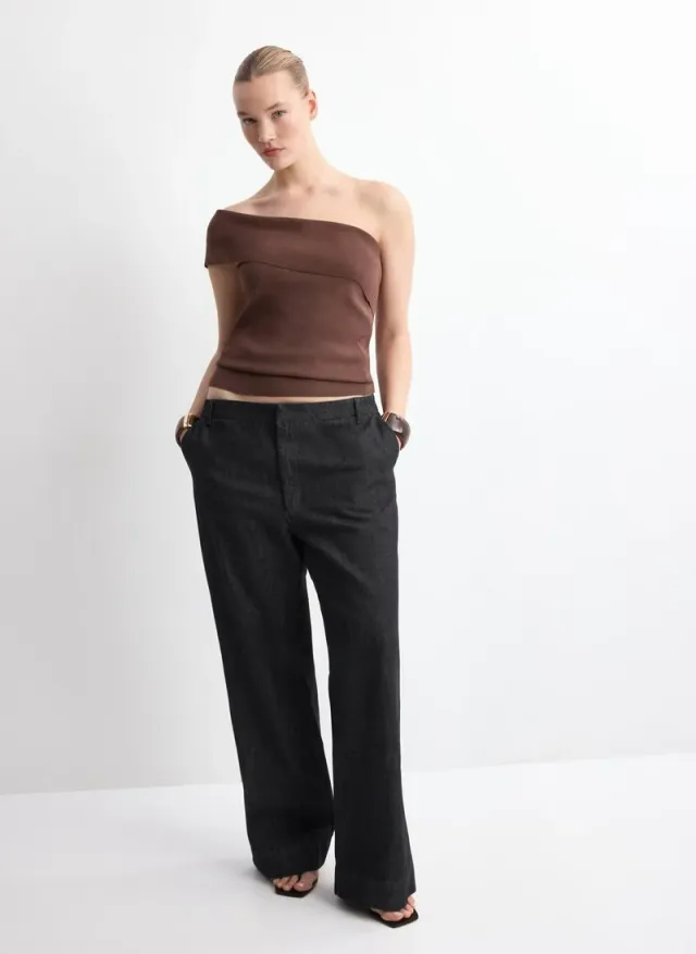 Strapless Knitted Top – image 5